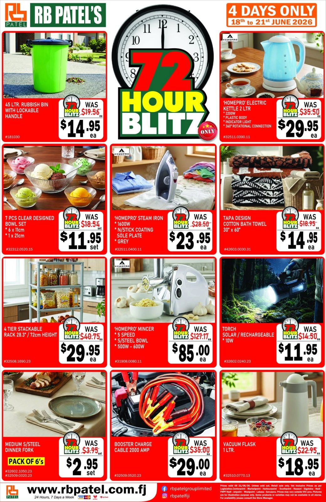 72 Hour Blitz - Variety Items - Page 1