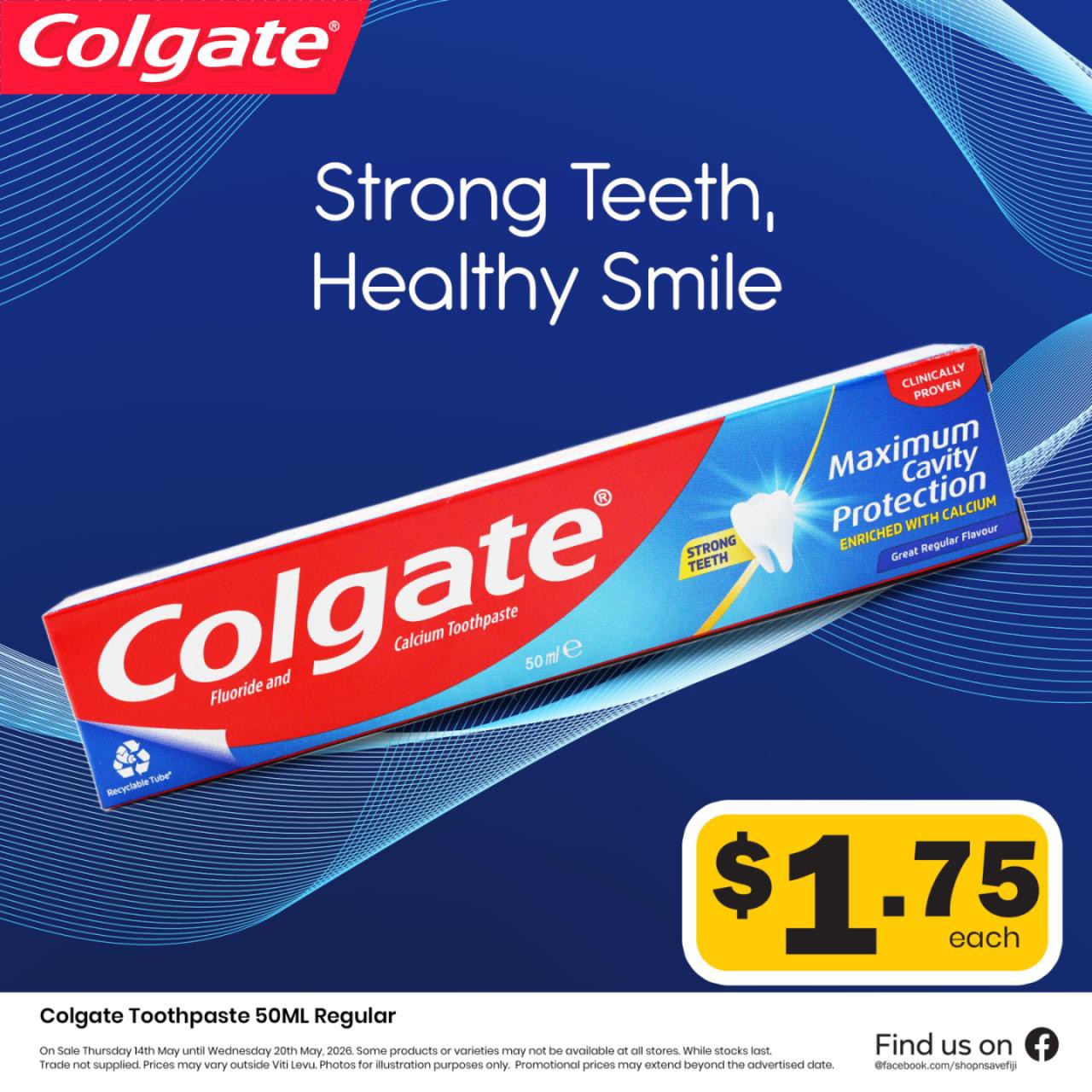 Colgate Toothpaste 50ML Regular