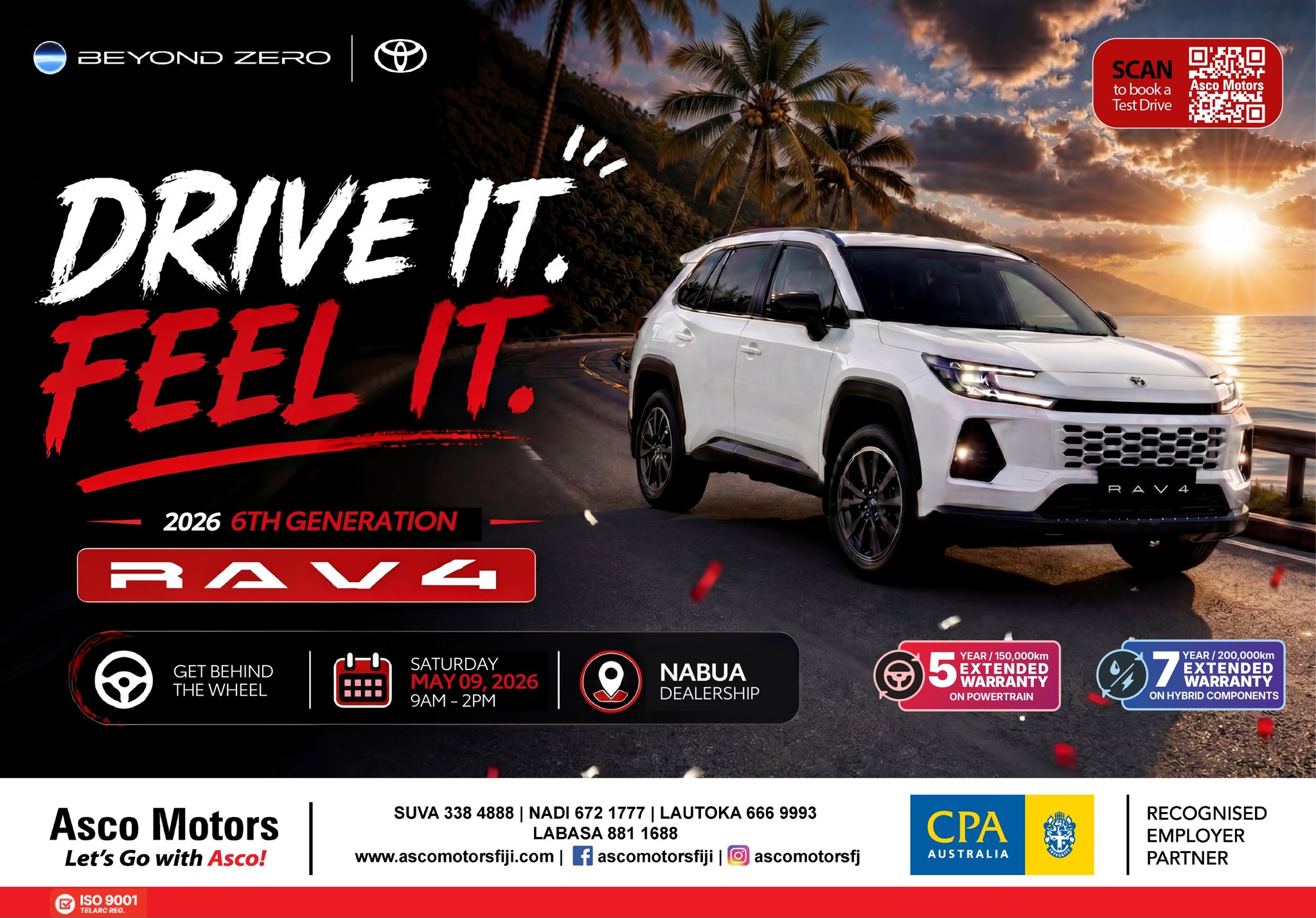 2026 6th Generation Toyota RAV4 Test Drive Event