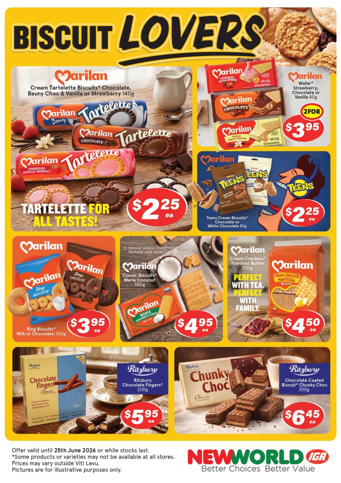 Biscuit Lovers - Multi-Product Flyer - Page 1