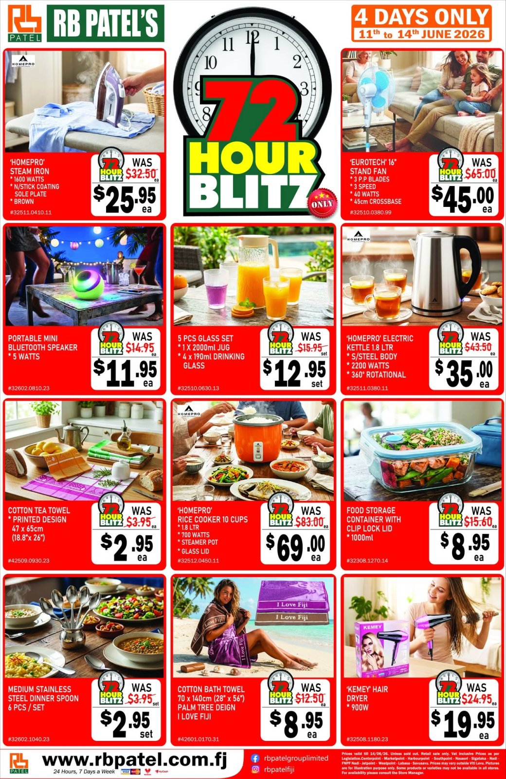 RB Patel's 72 Hour Blitz - 4 Days Only - Page 1