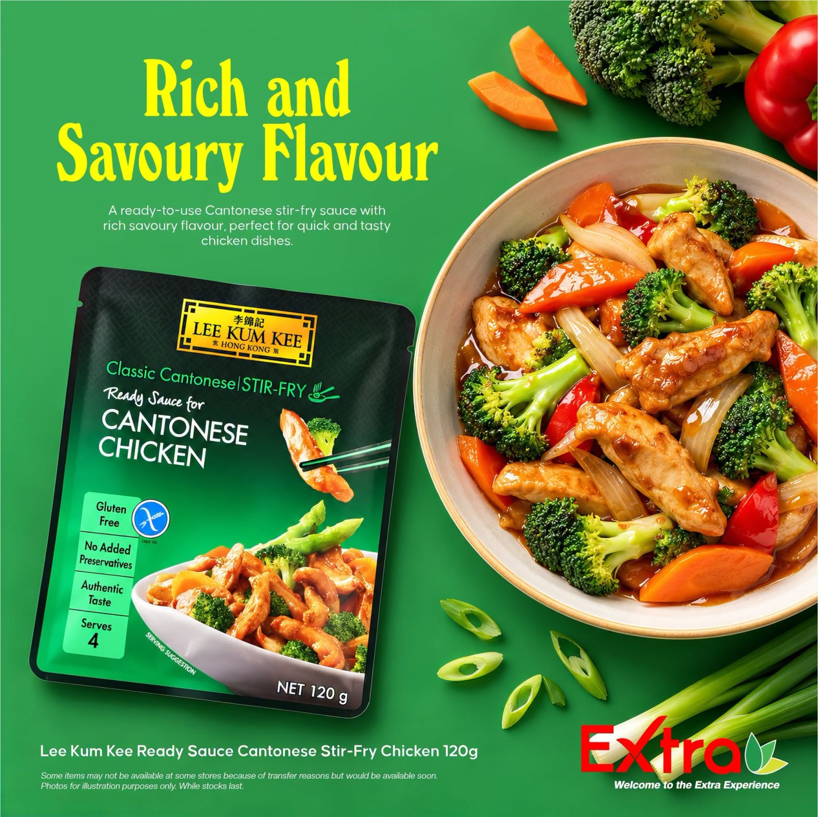Lee Kum Kee Cantonese Stir-Fry Chicken Ready Sauce 120g