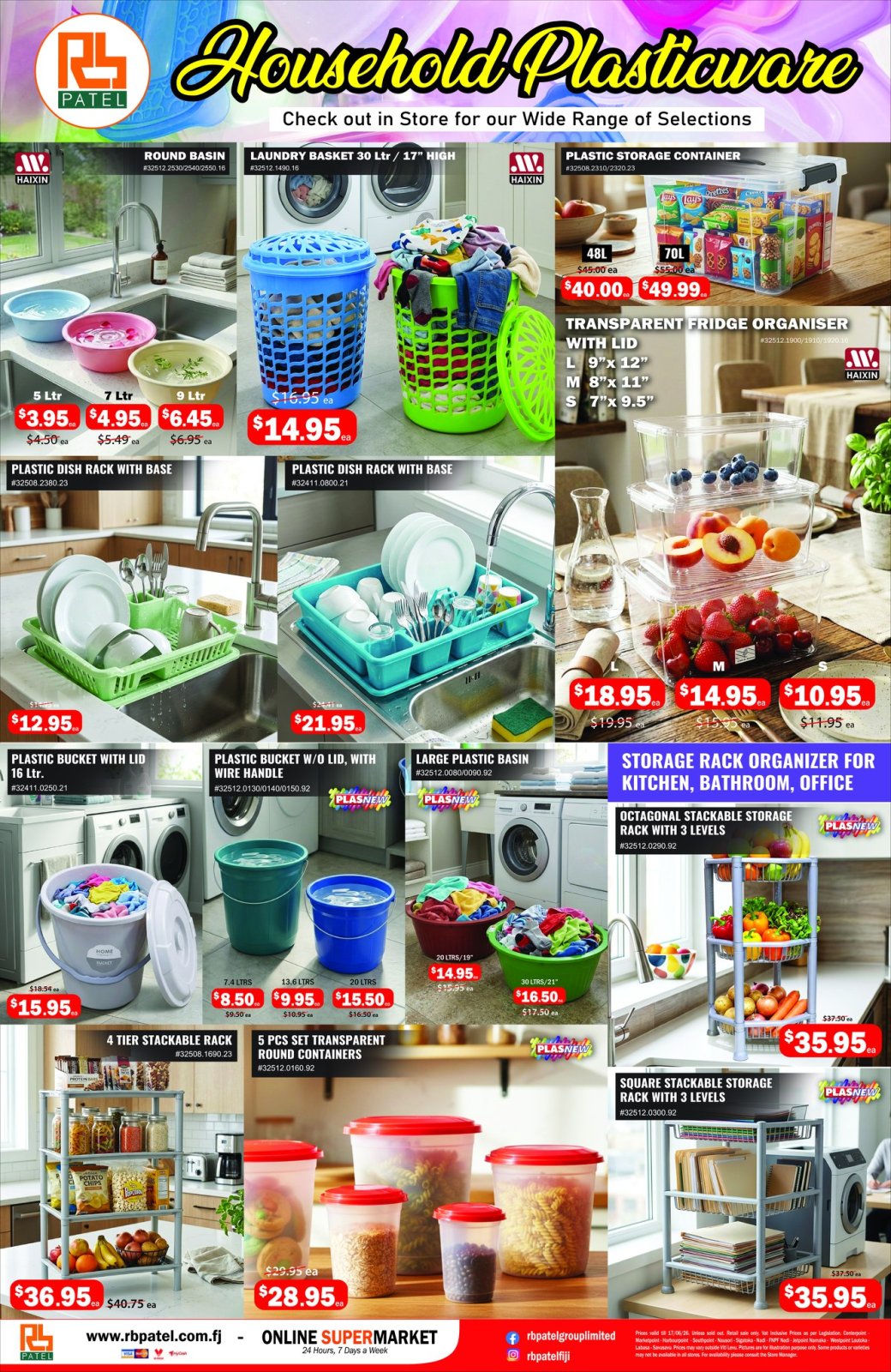 Household Plasticware