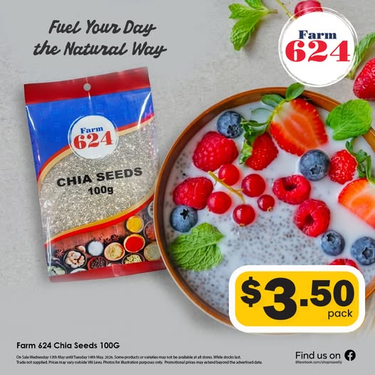 Farm 624 Chia Seeds 100G