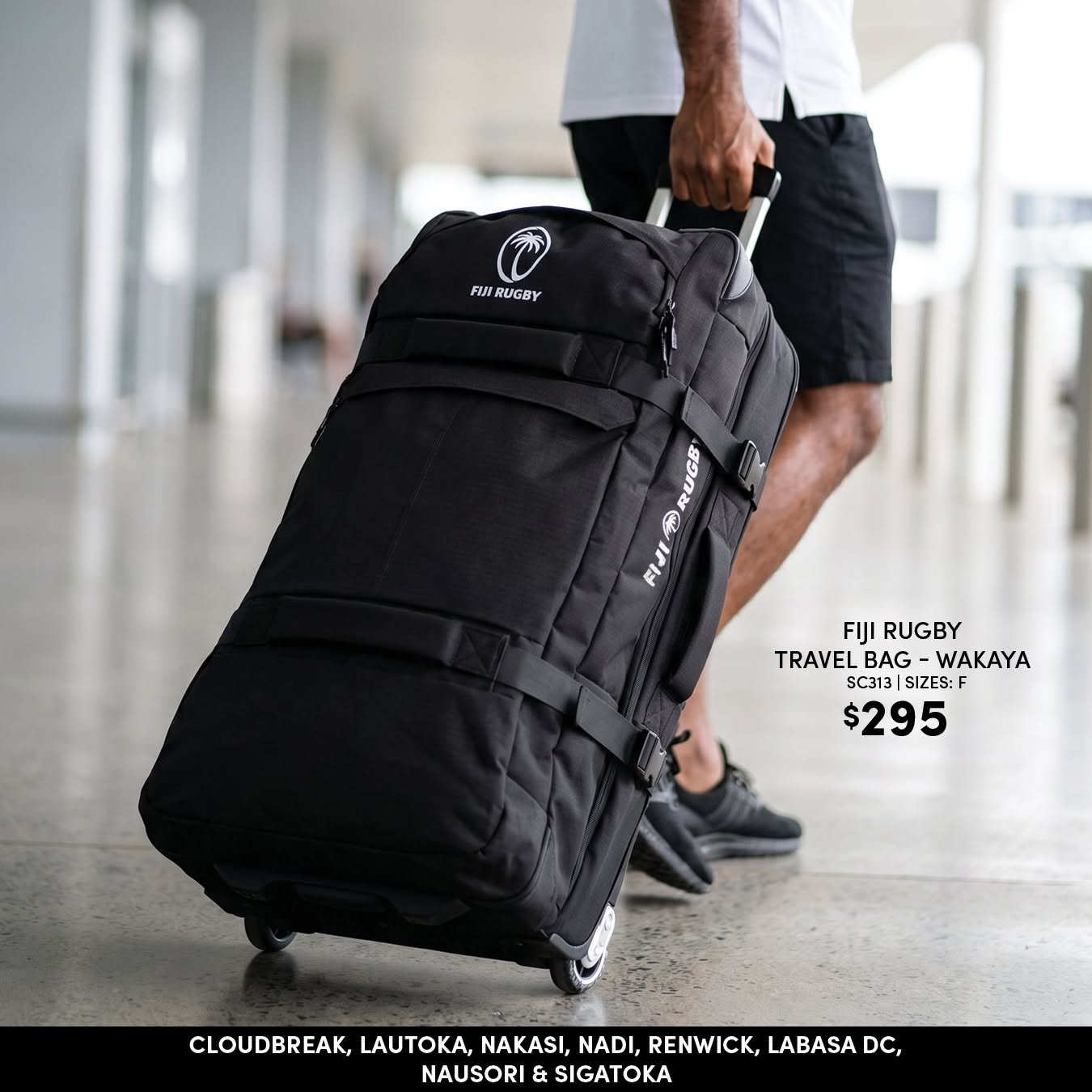 Fiji Rugby Travel Bag – Wakaya