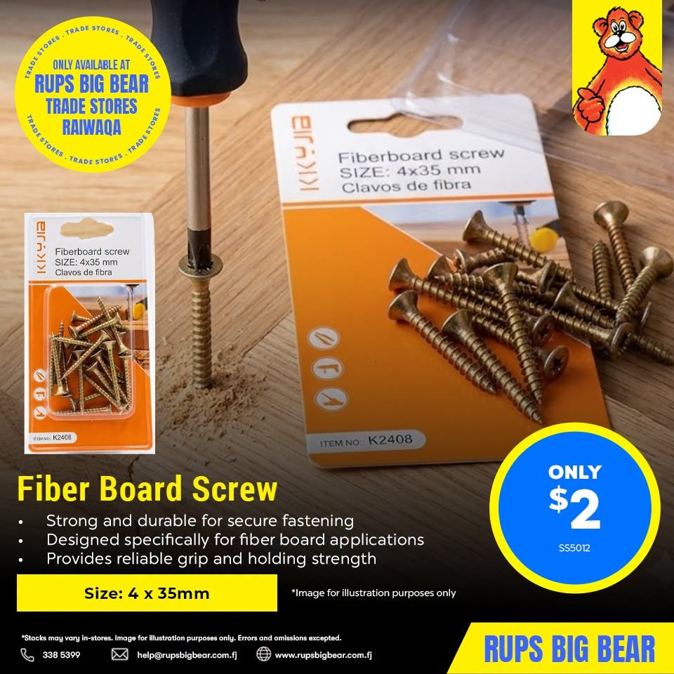 Fiber Board Screw 4x35mm