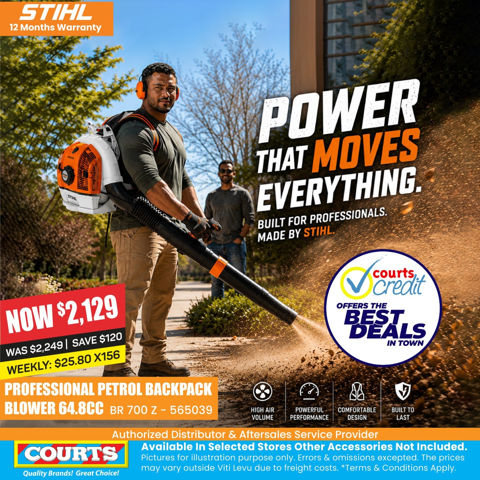 STIHL BR 700 Z Professional Petrol Backpack Blower