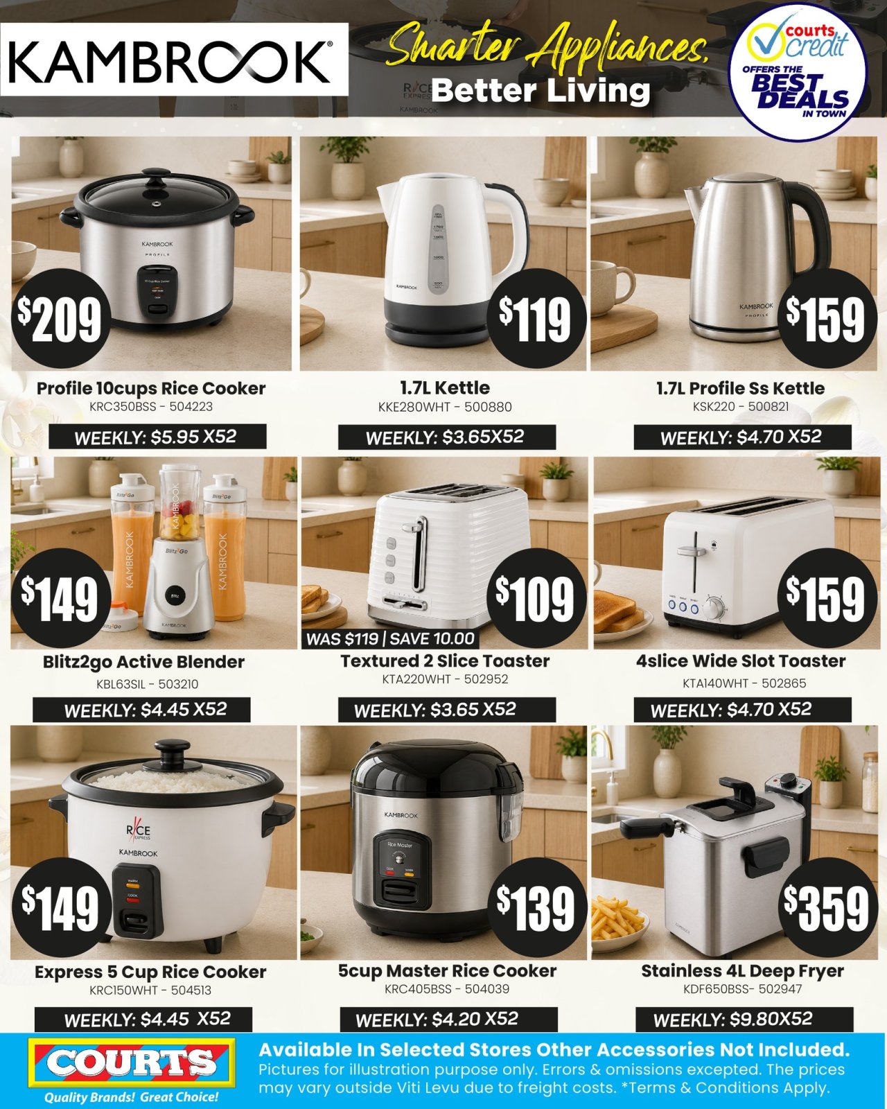 Kambrook Smarter Appliances - Better Living