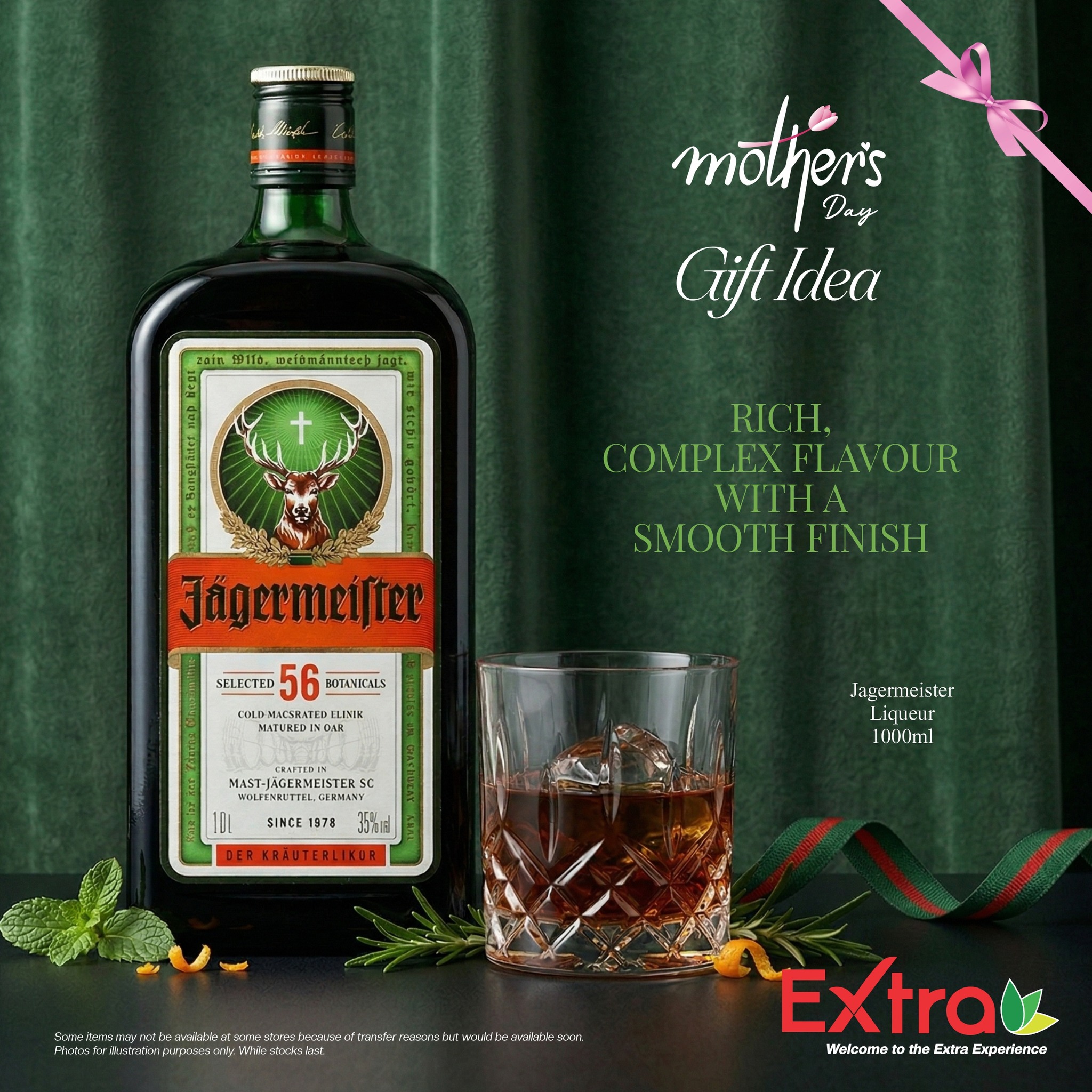 Jagermeister Liqueur 1000ml - $145 each