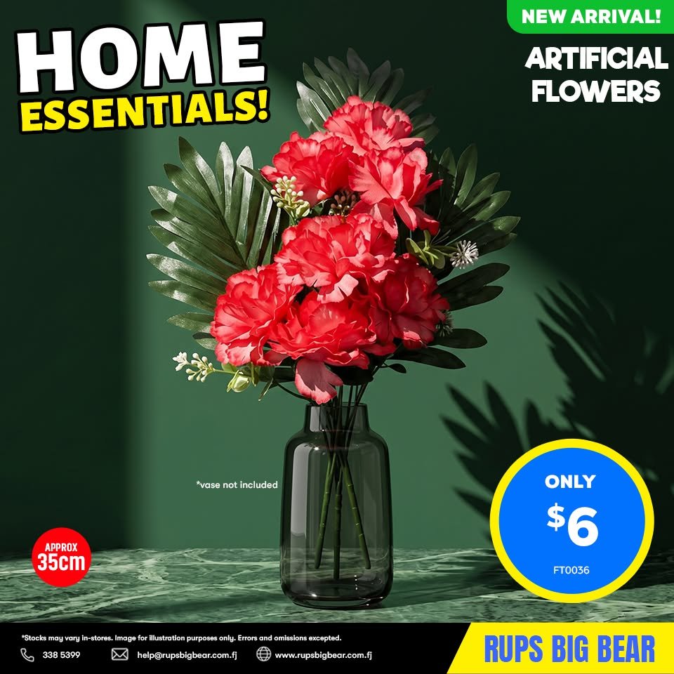 Artificial Flowers - Home Essentials