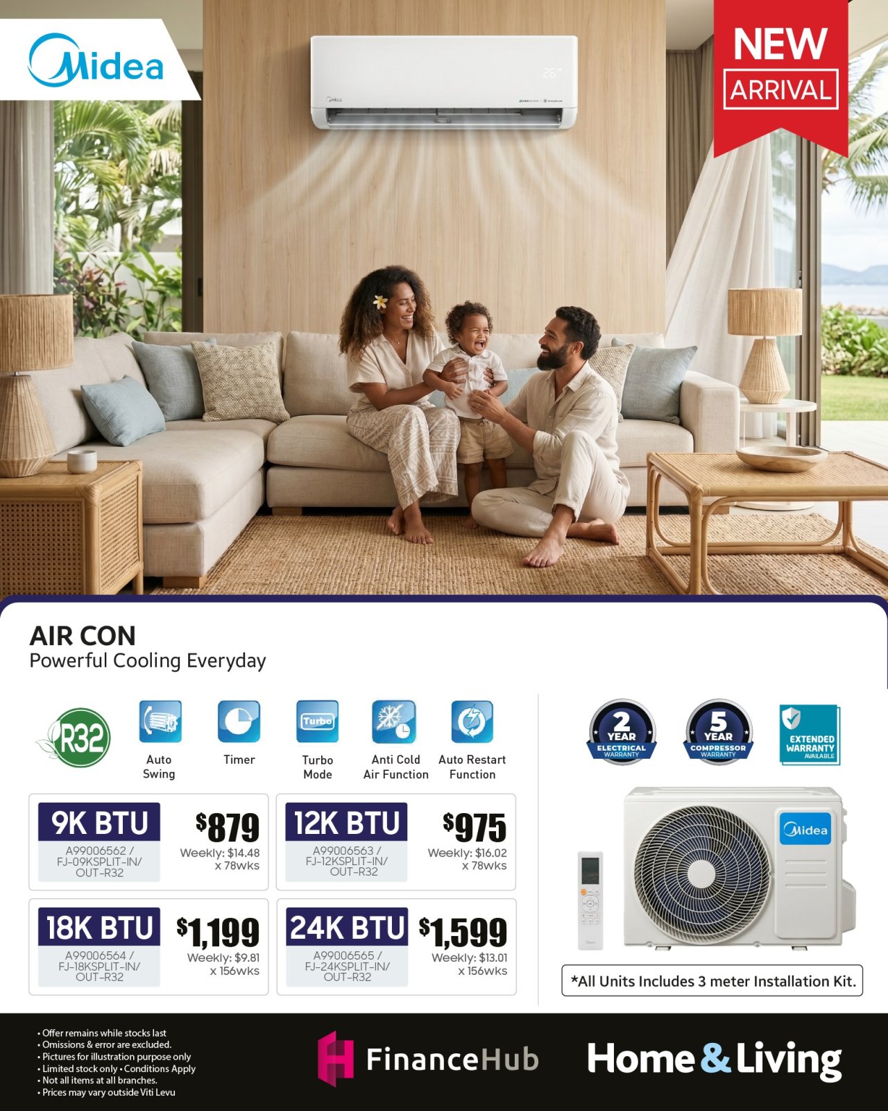 Midea Air Conditioning Units - New Arrival - Page 1