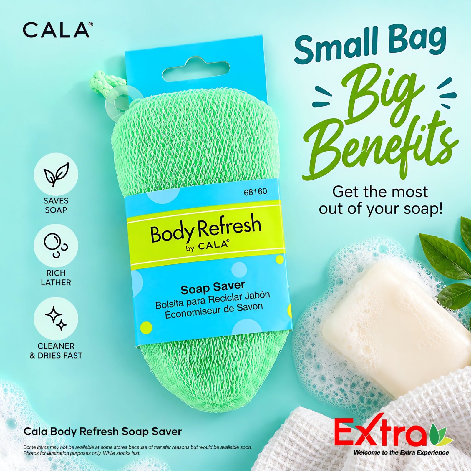 Cala Body Refresh Soap Saver