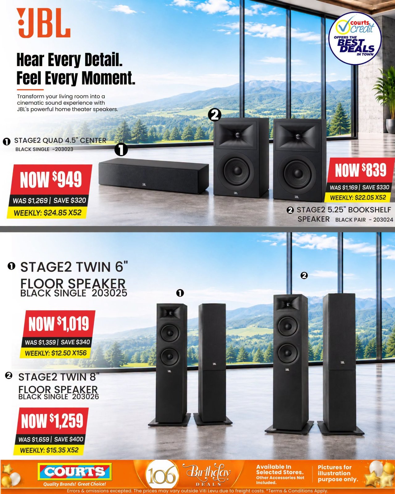 JBL Home Theater Speakers Sale - Page 1
