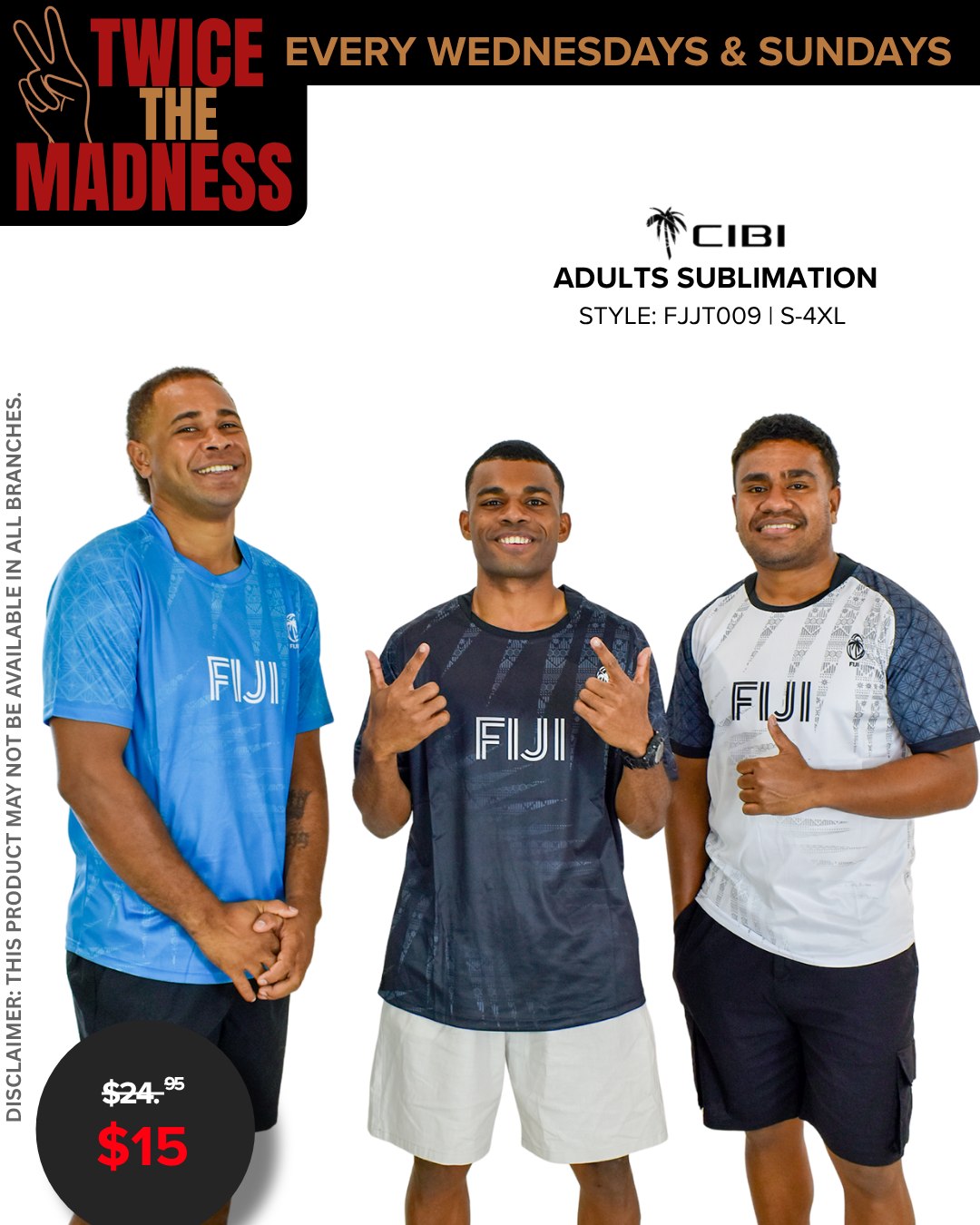 CIBI Adults Sublimation Jersey