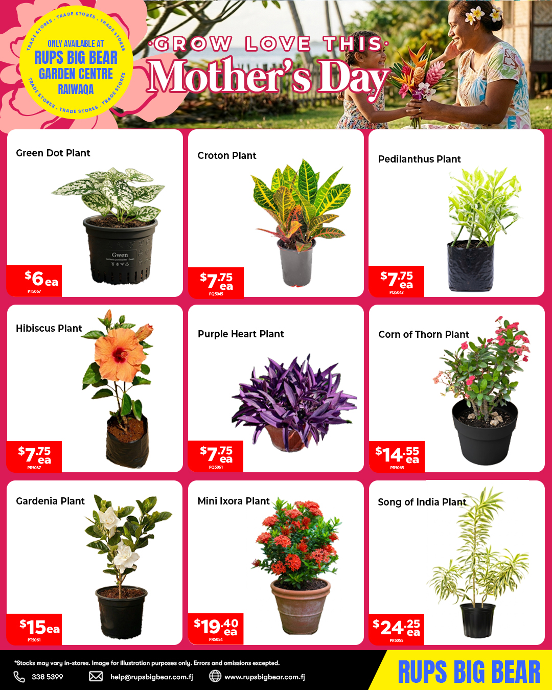 Grow Love This Mother's Day - Plant Selection - Page 1