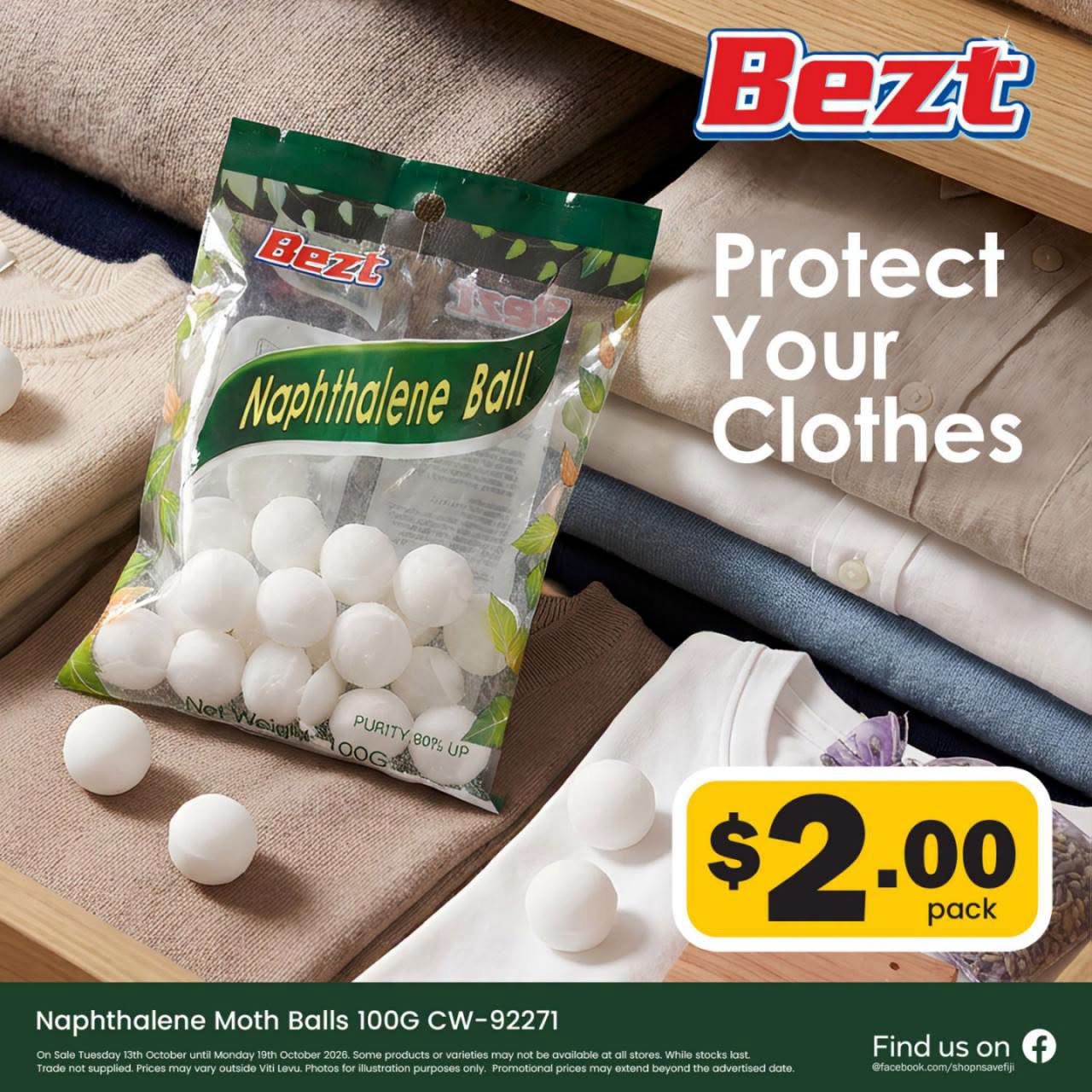 Naphthalene Moth Balls 100G
