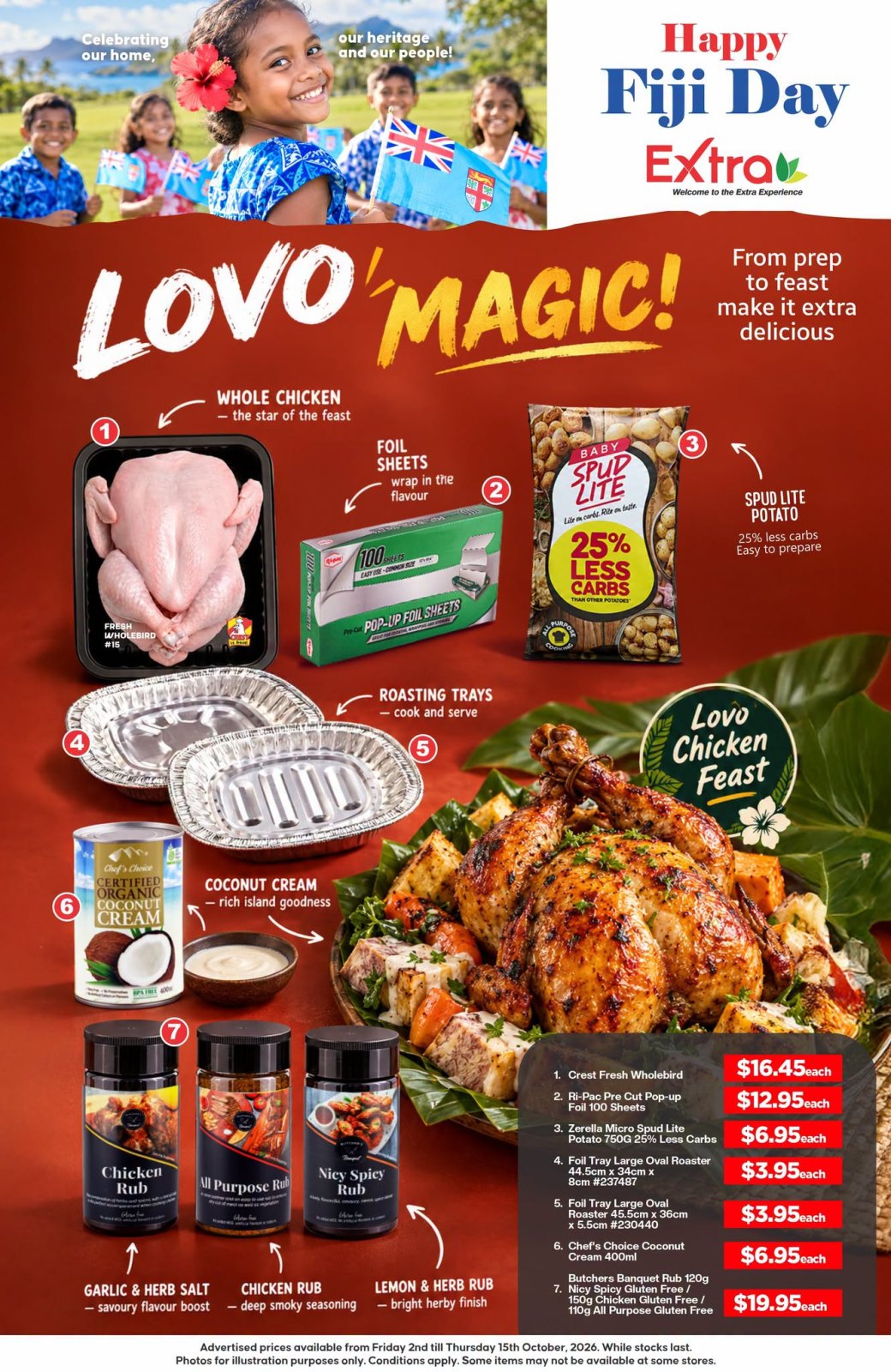 Lovo Magic - Happy Fiji Day Feast - Page 1