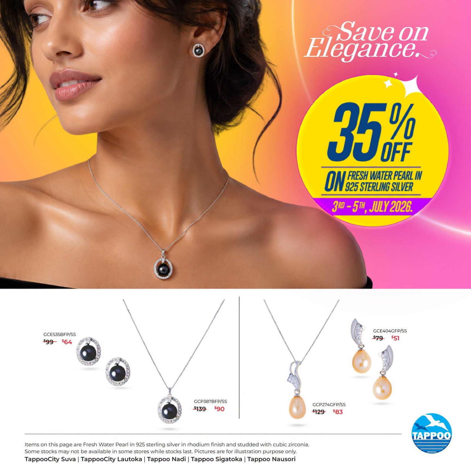 Fresh Water Pearl in 925 Sterling Silver – 35% Off - Page 1