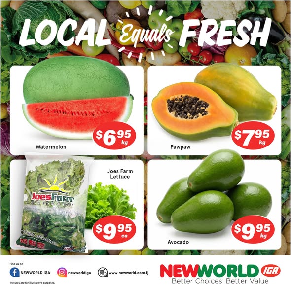 Local Equals Fresh - Weekly Produce Specials - Page 1