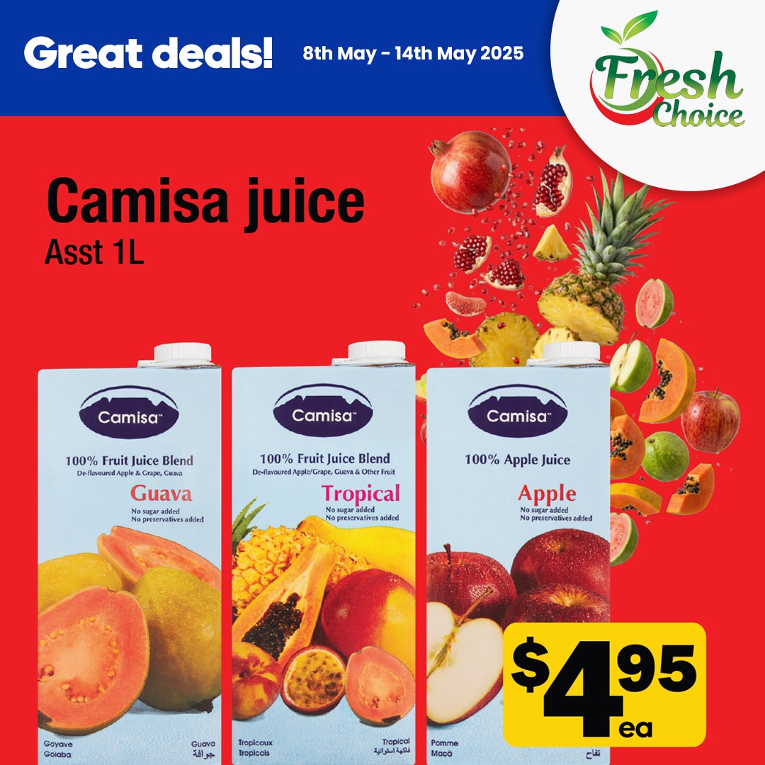 Camisa Juice Assorted 1L