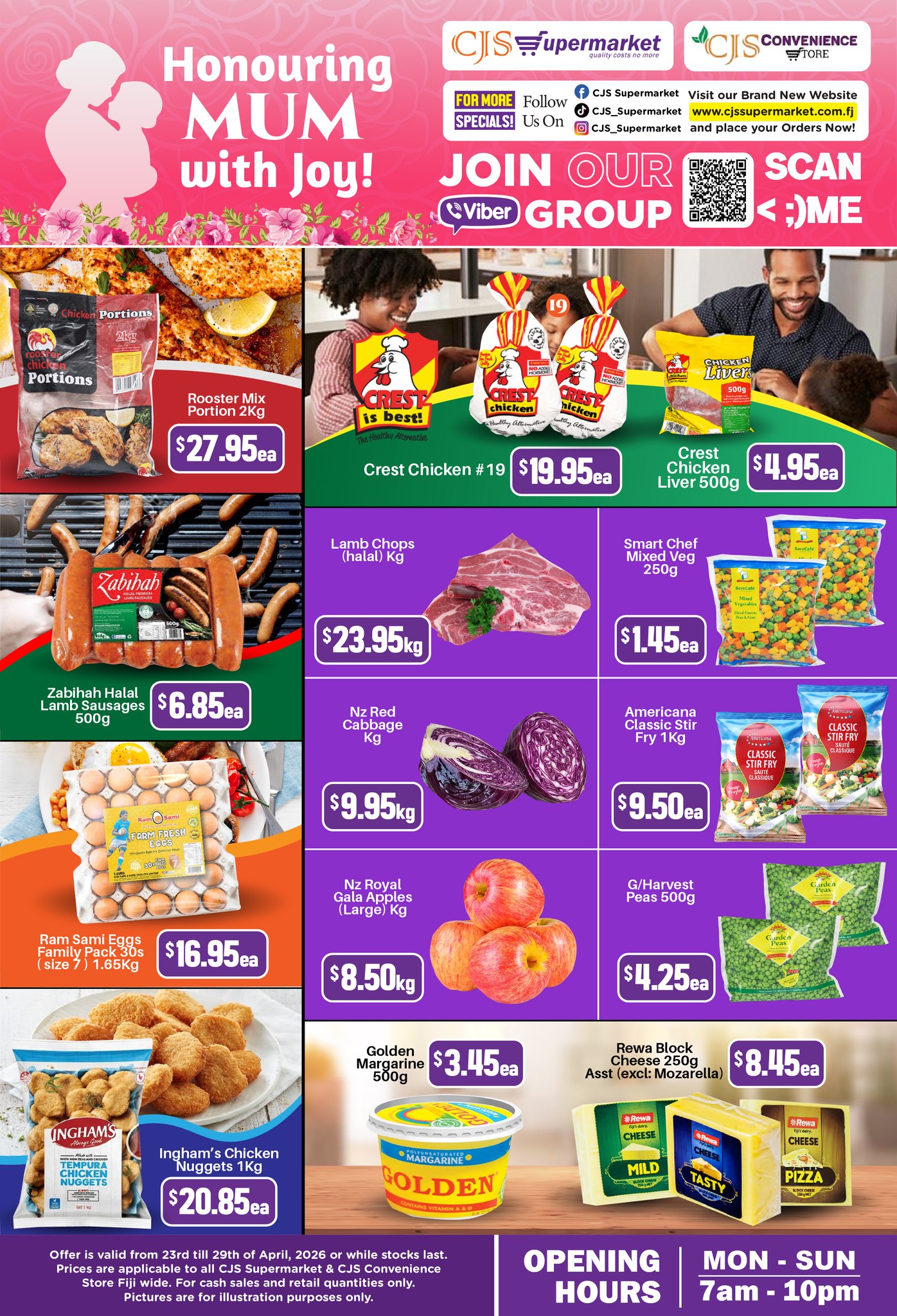 Honouring MUM with Joy - Weekly Specials - Page 1