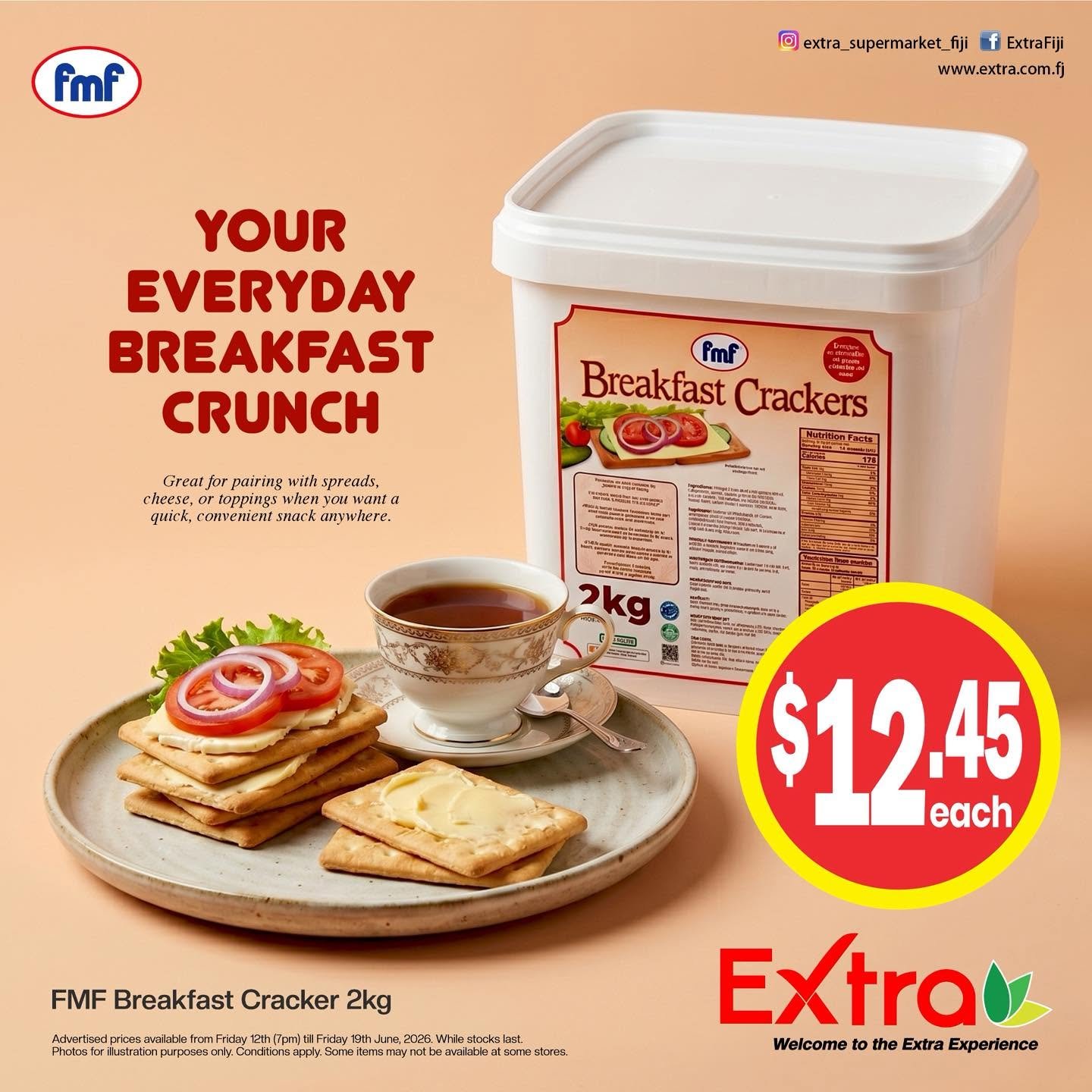 FMF Breakfast Crackers 2kg