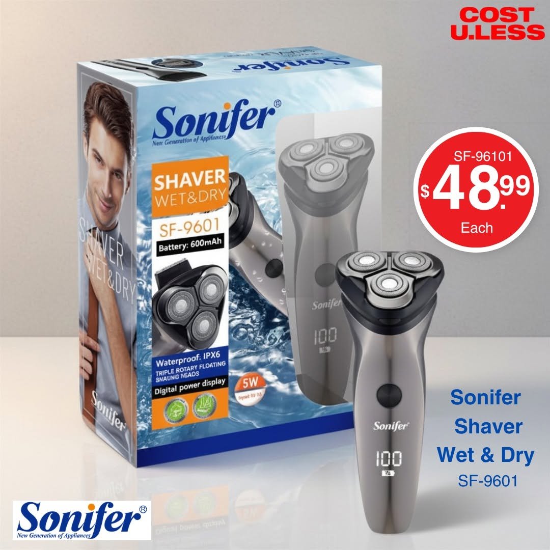 Sonifer Shaver Wet & Dry SF-9601