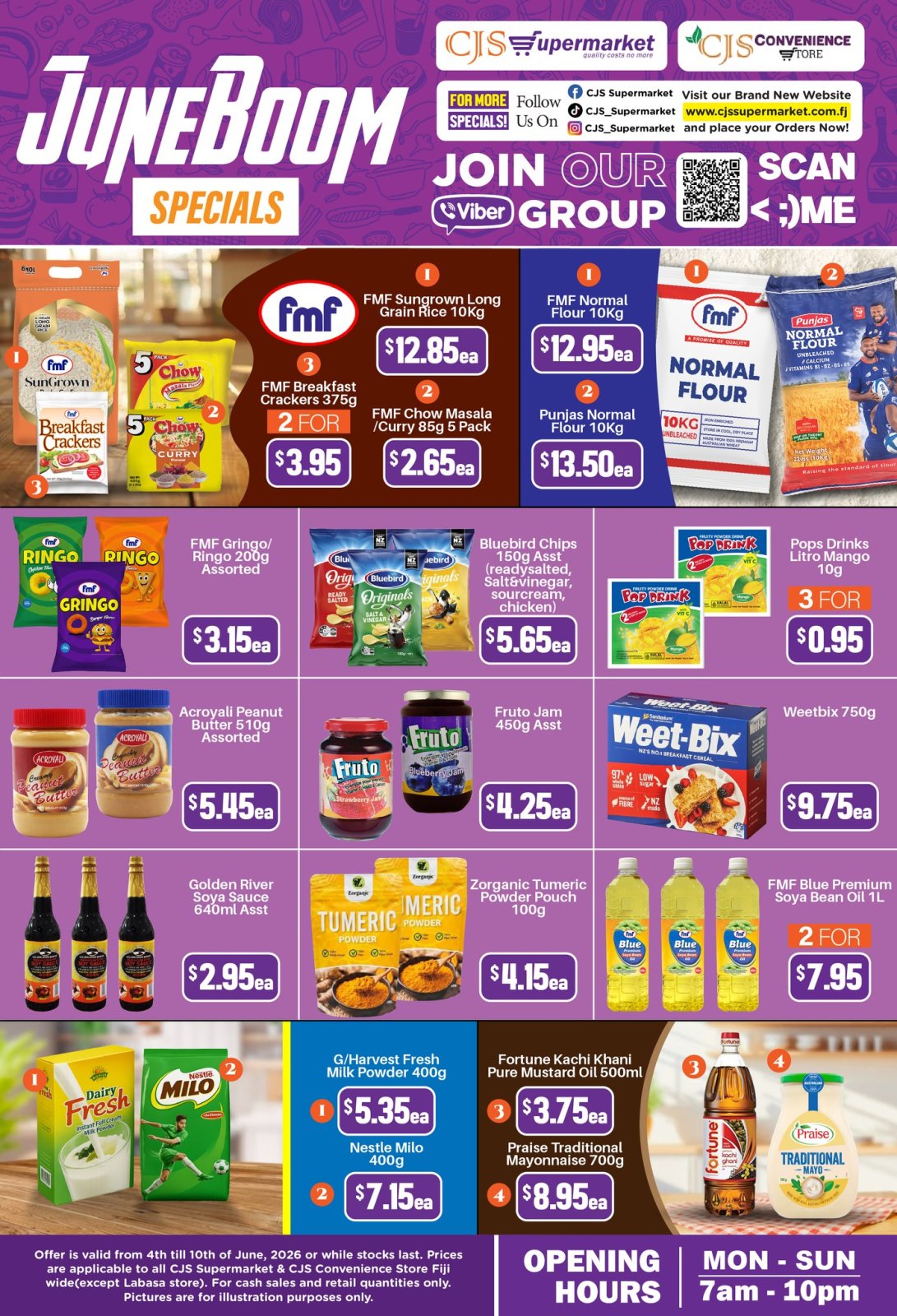 June Boom Specials