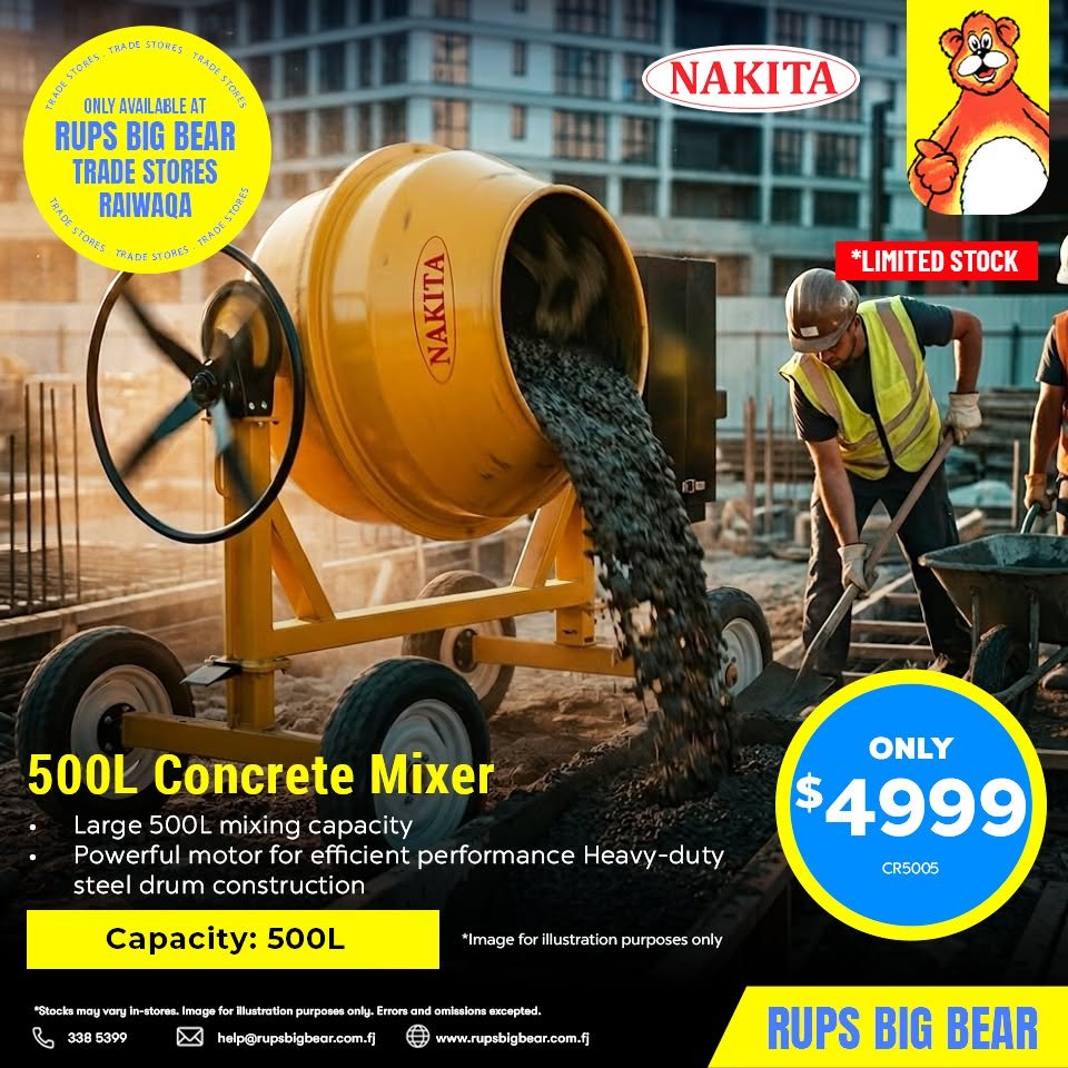 500L Concrete Mixer