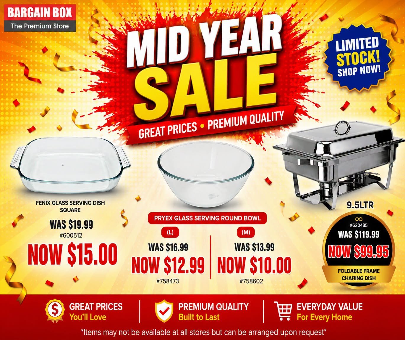 Mid Year Sale – Kitchen & Serving Essentials - Page 1