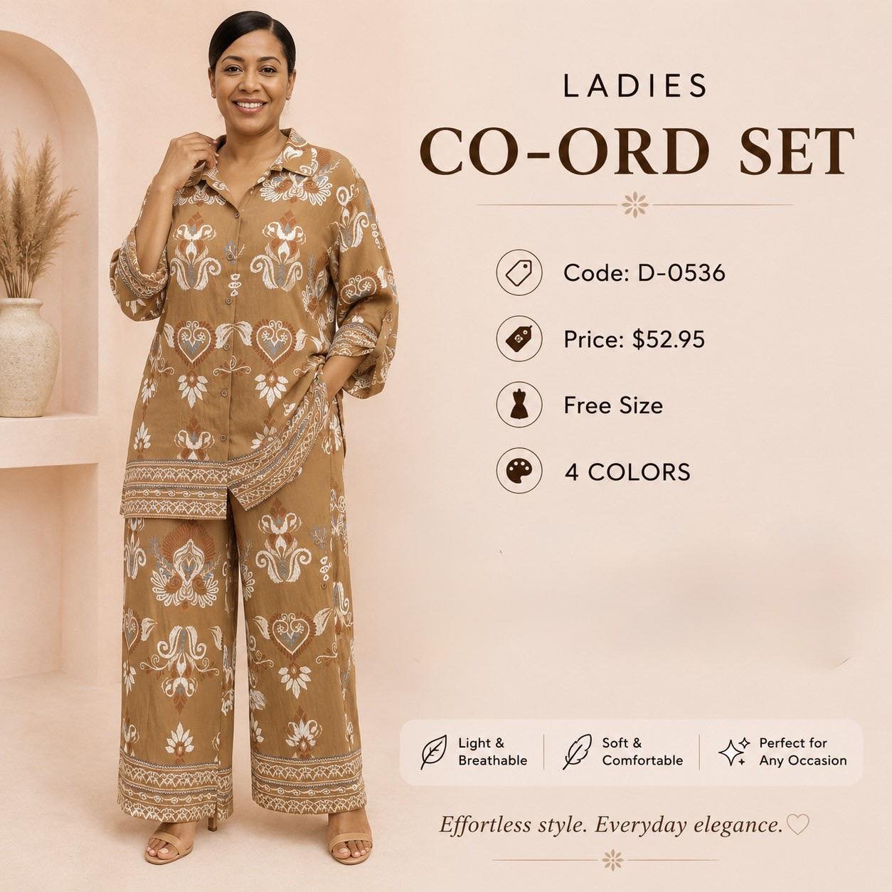 Ladies Co-Ord Set