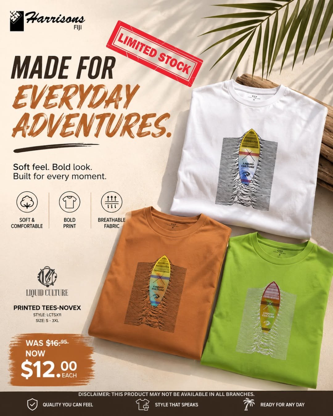 Liquid Culture Printed Tees – Limited Stock