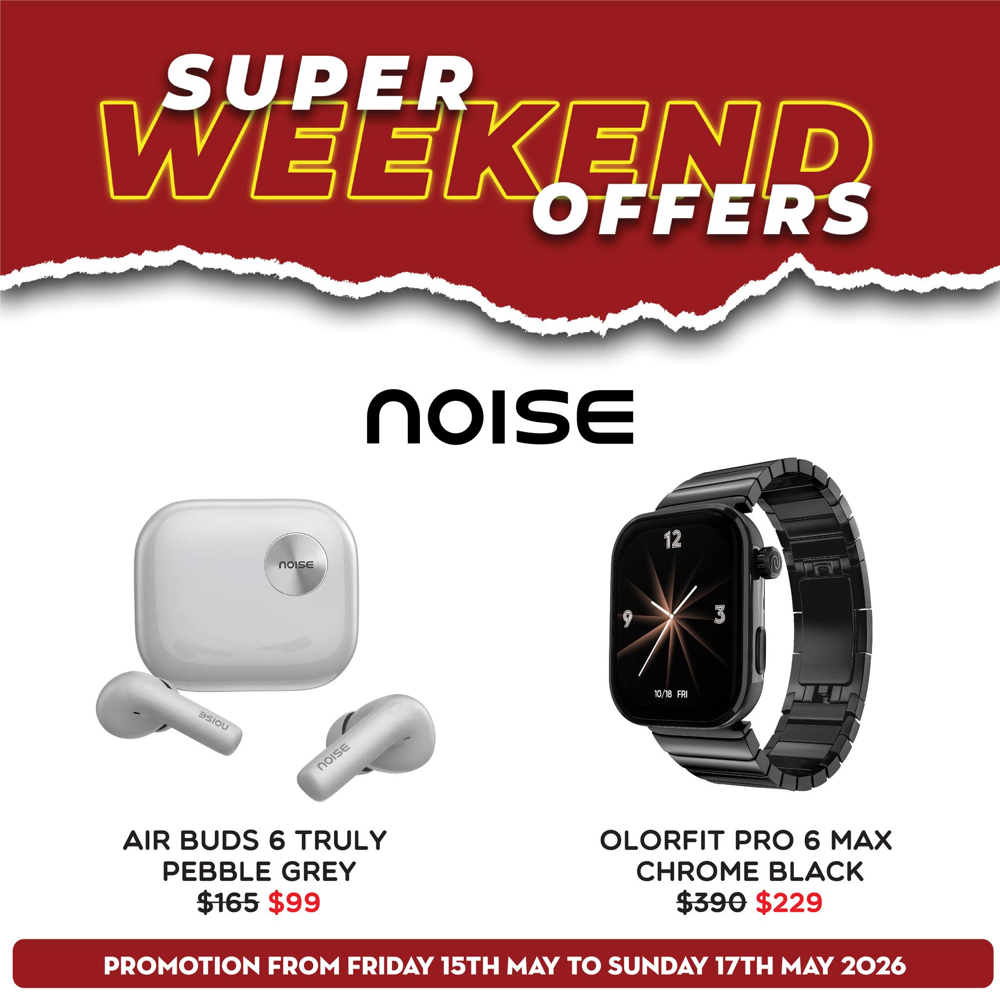 Super Weekend Offers - Noise Products - Page 1