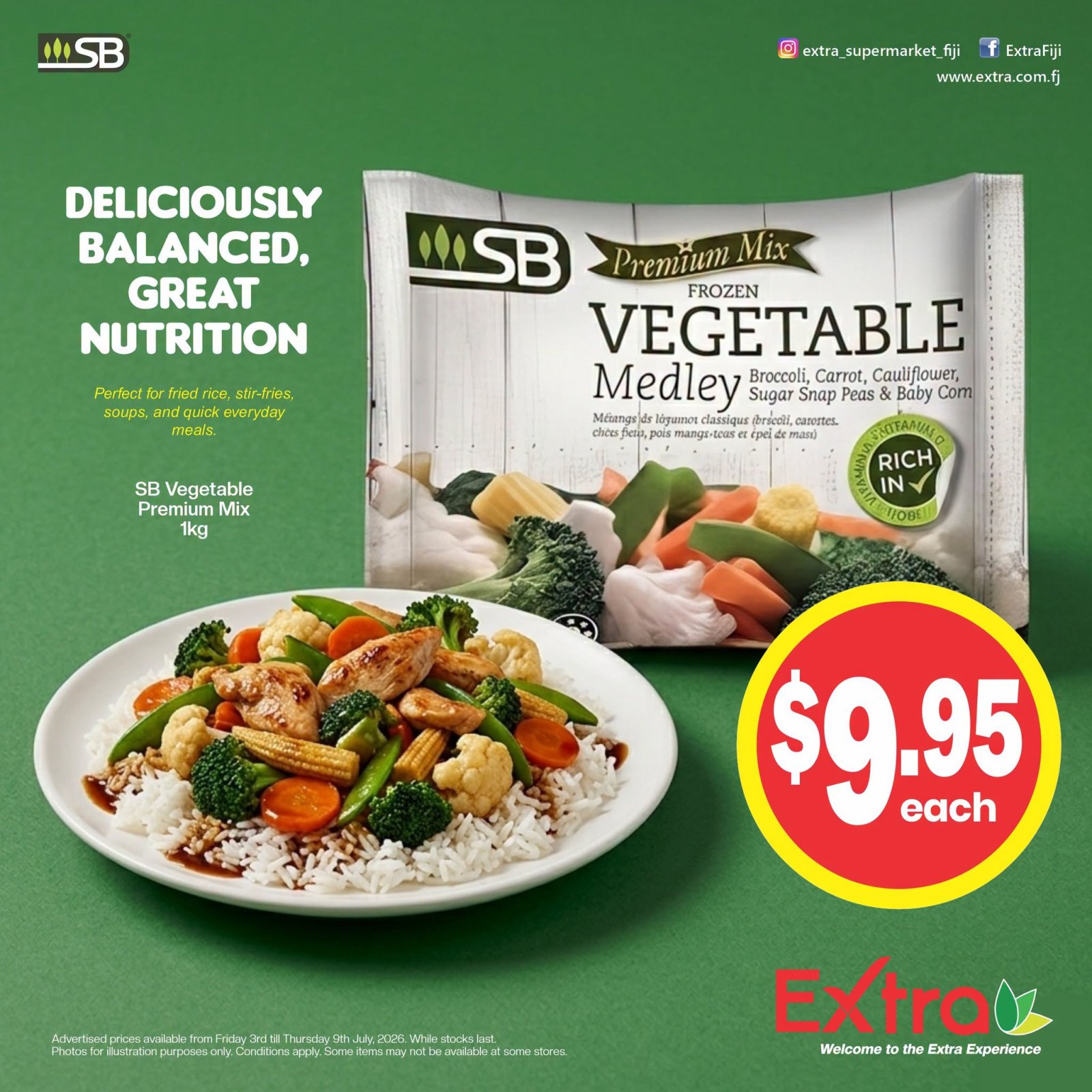 SB Vegetable Premium Mix Frozen