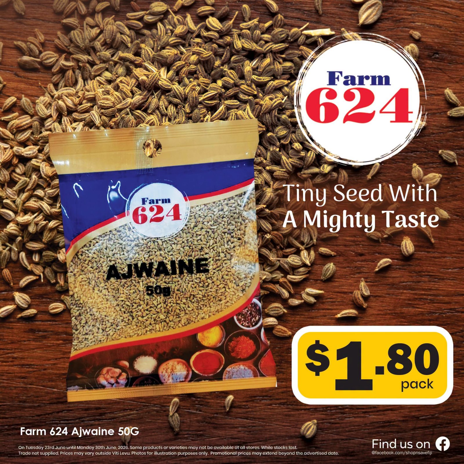 Farm 624 Ajwaine 50G