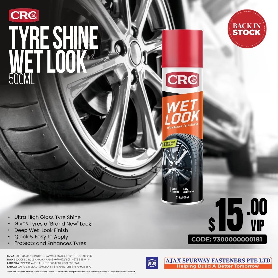 CRC Tyre Shine Wet Look 500ml