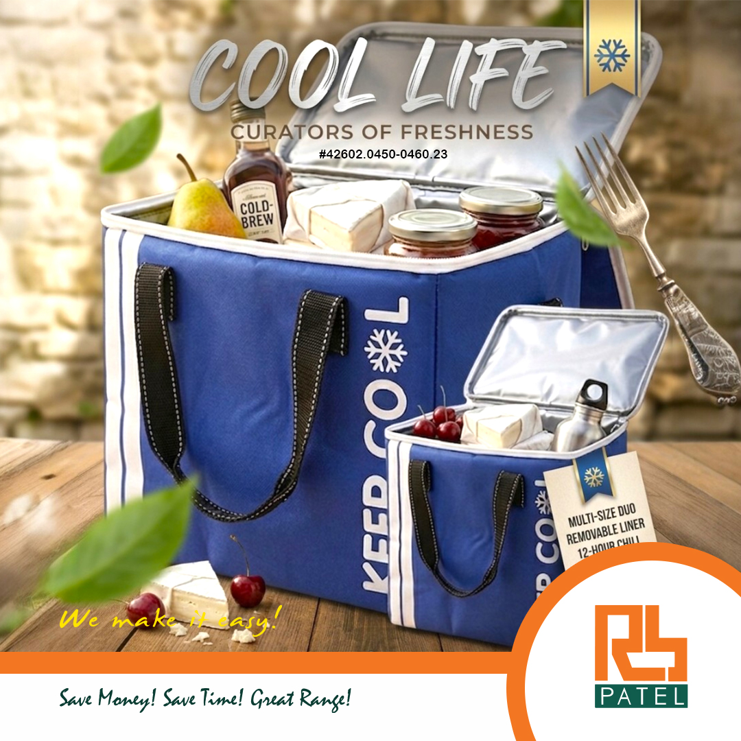 Cool Life Cooler Bag - Curators of Freshness: Small ($13.50) and Medium ($20.95)