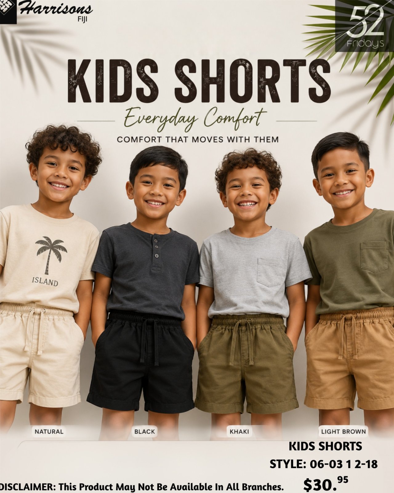 Kids Shorts – Everyday Comfort