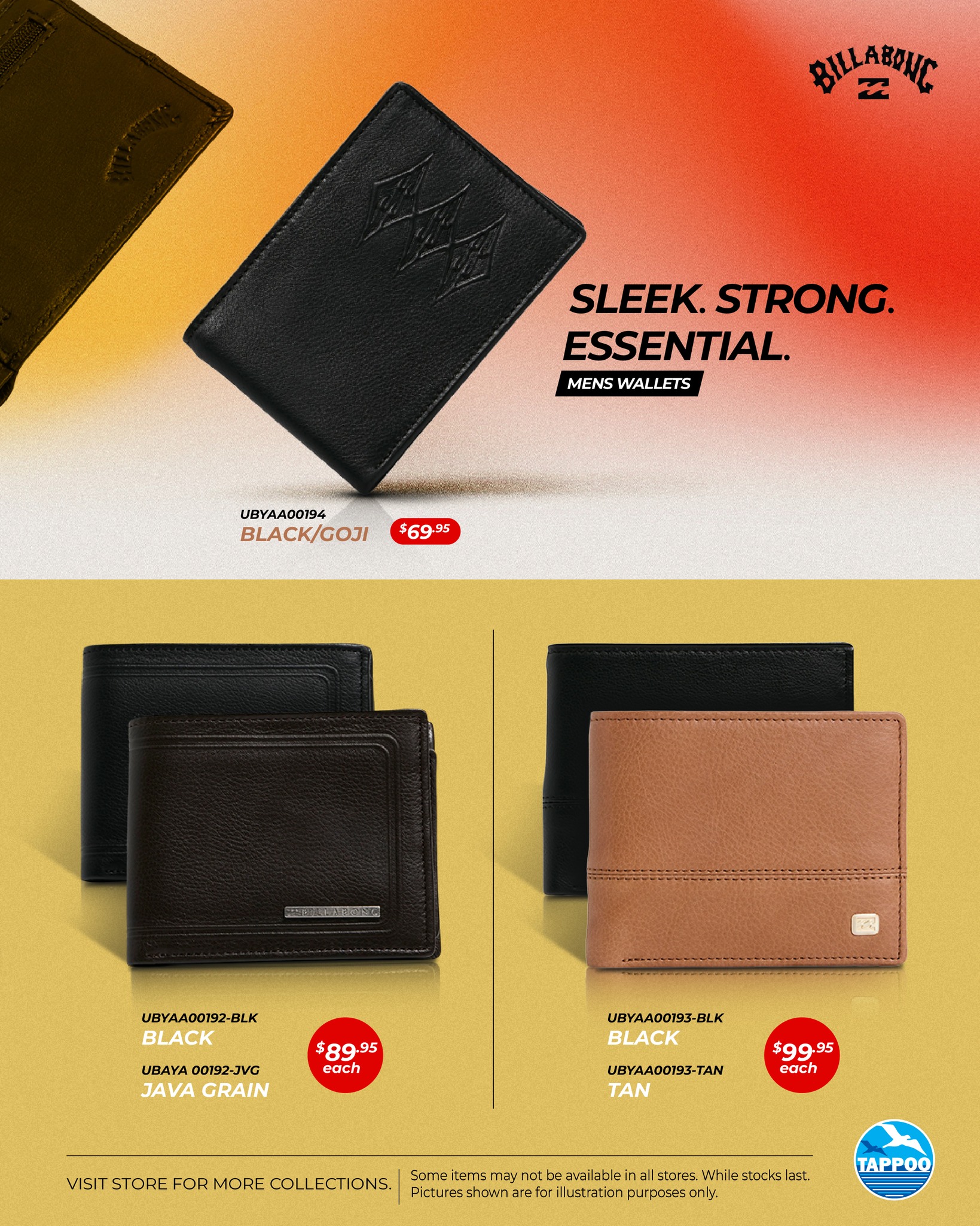 Billabong Mens Wallets Collection - Page 1