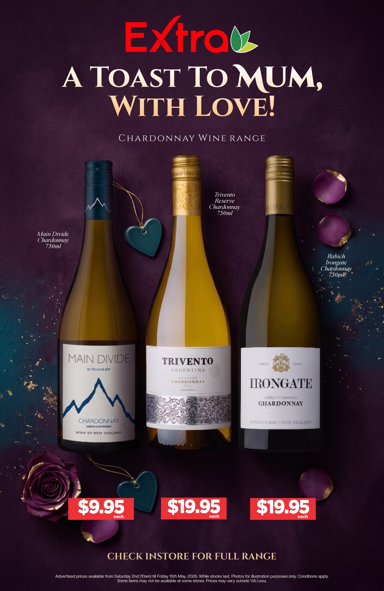 A Toast to Mum, With Love! Chardonnay Wine Range - Page 1