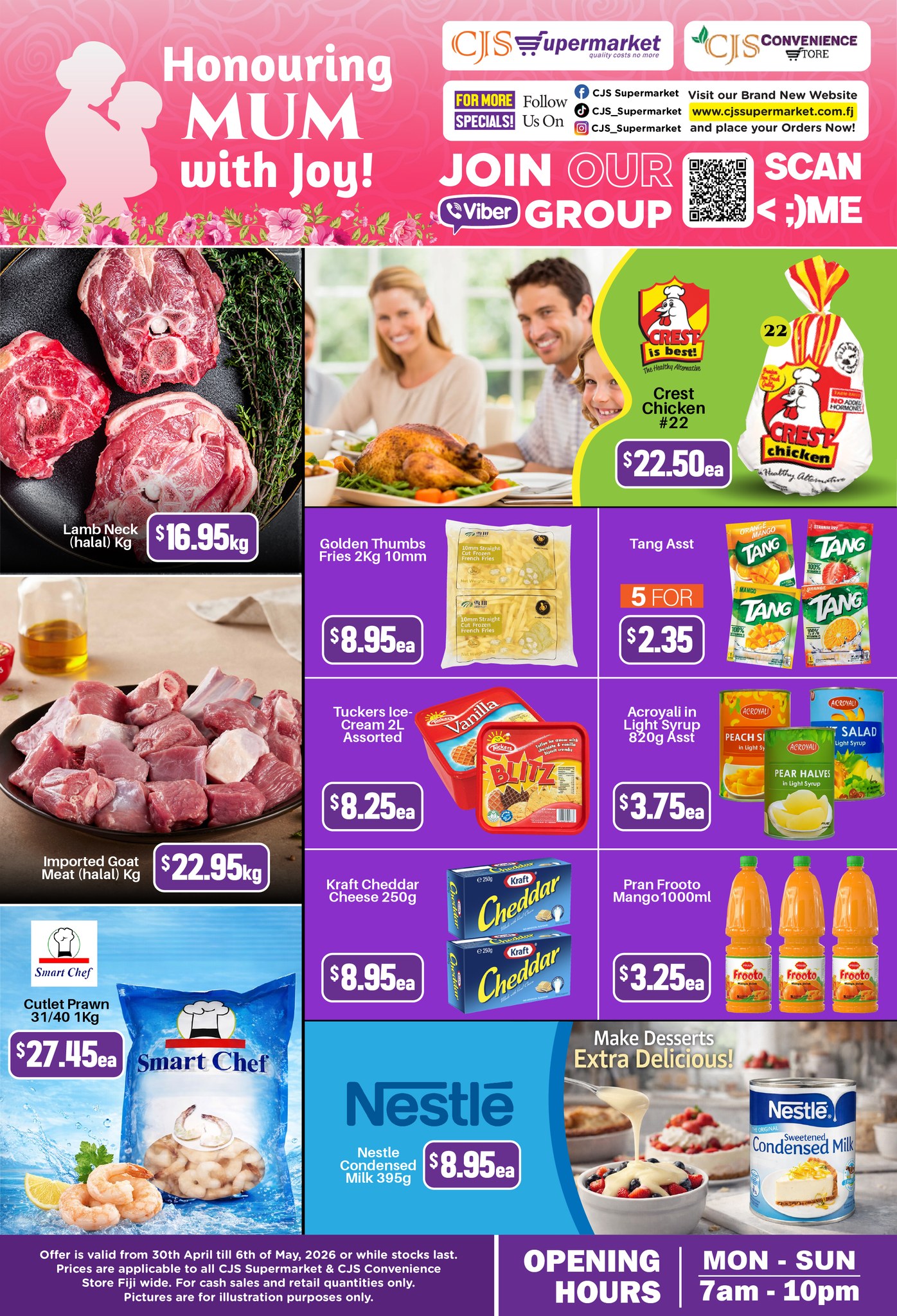 Honouring MUM with Joy - Mother's Day Specials - Page 1