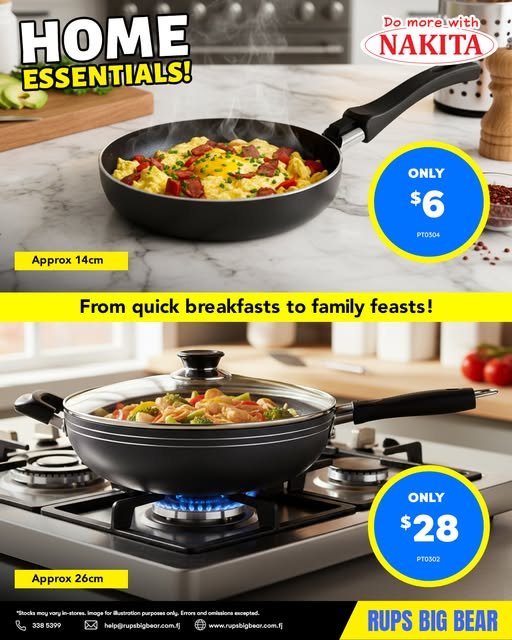 Home Essentials Fry Pans