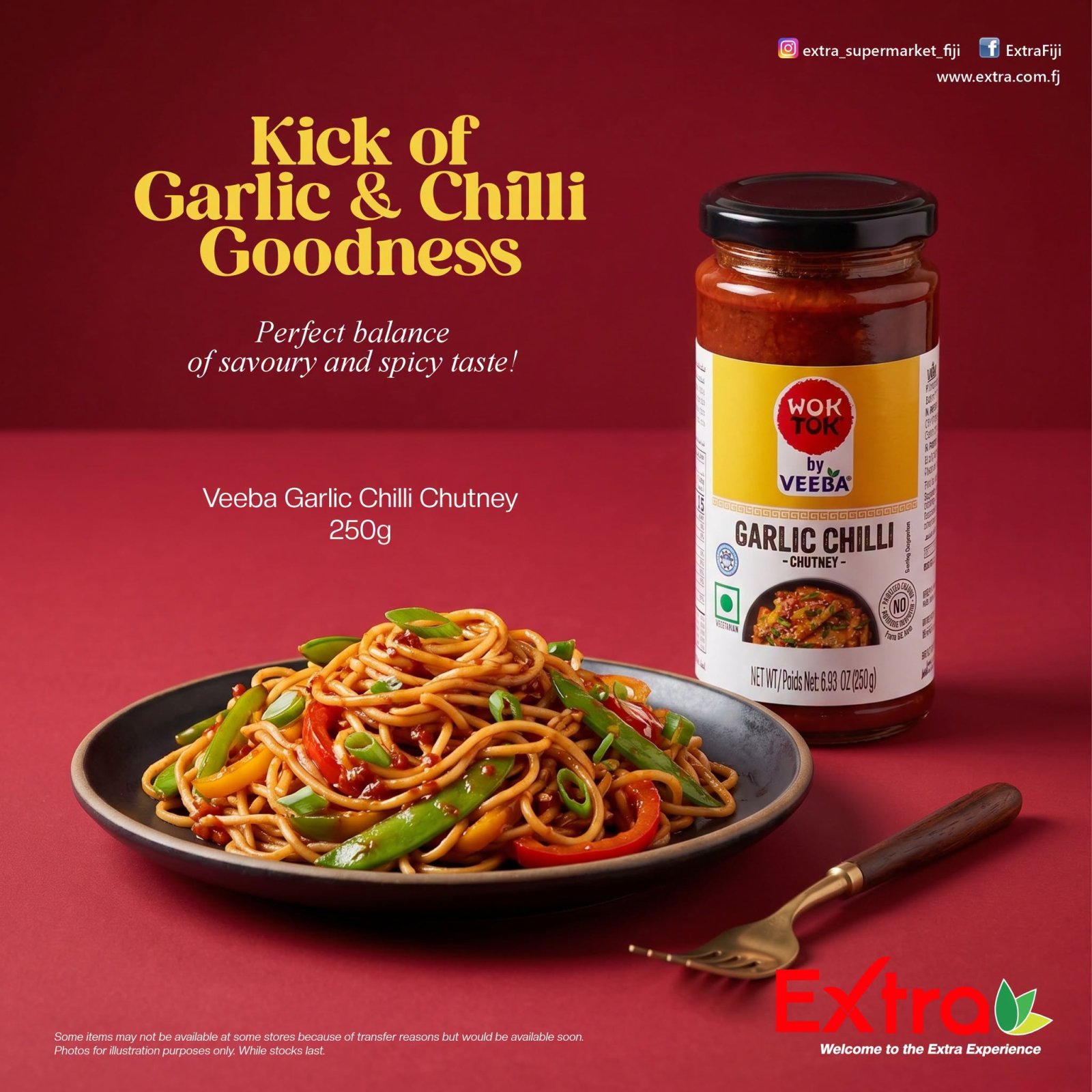 Veeba Garlic Chilli Chutney 250g