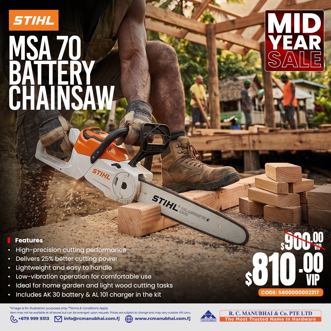 STIHL MSA 70 Battery Chainsaw