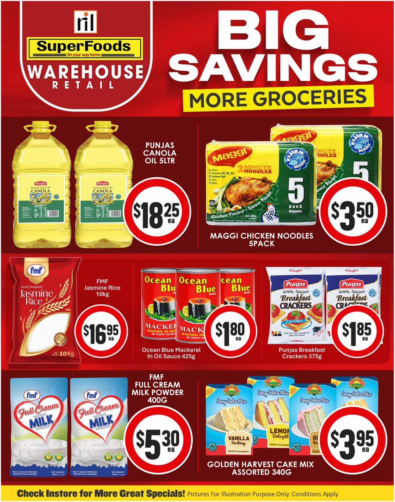 Big Savings - More Groceries - Page 1