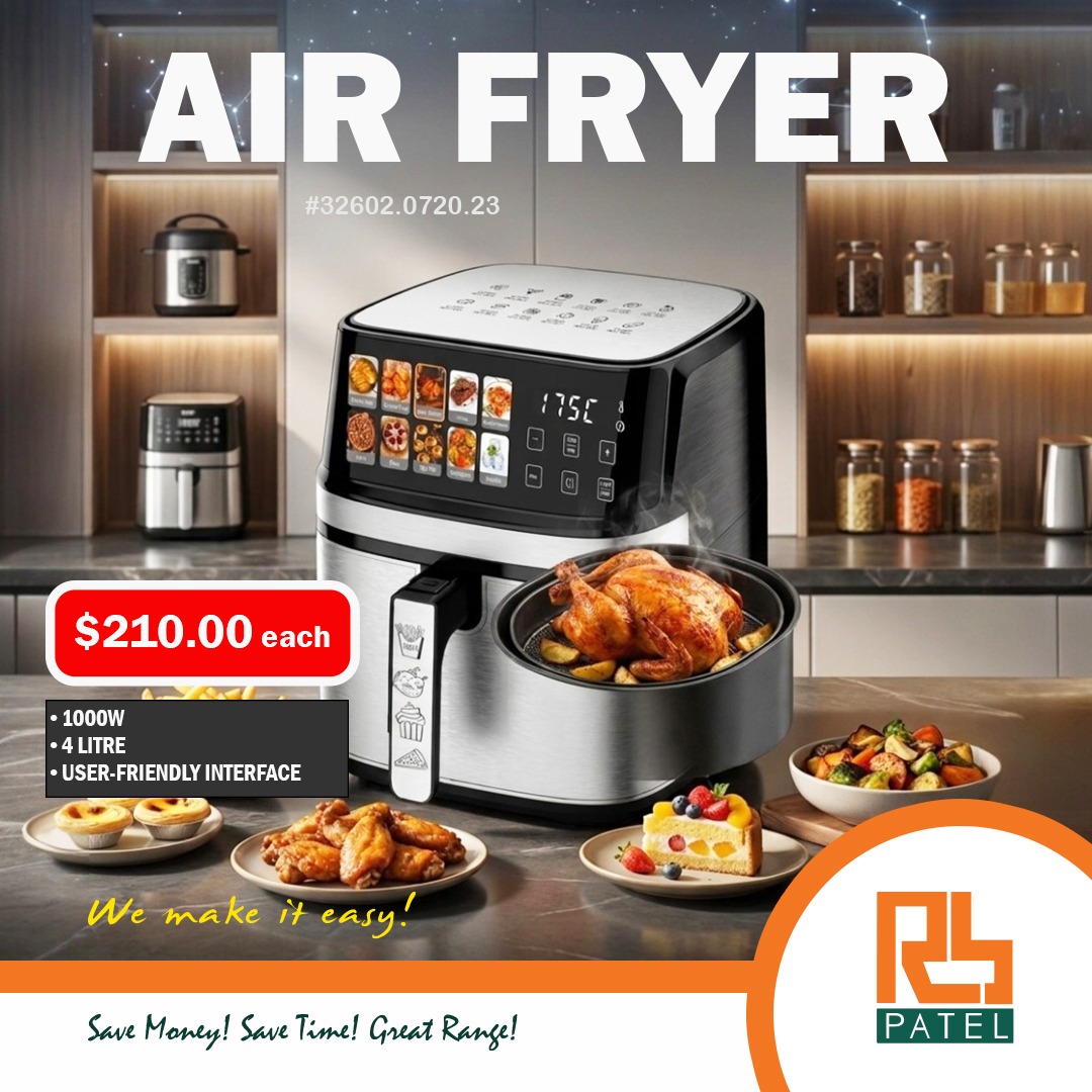 Air Fryer - 1000W, 4 Litre