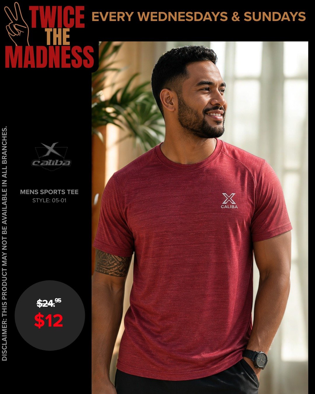 Mens Sports Tee Style 05-01