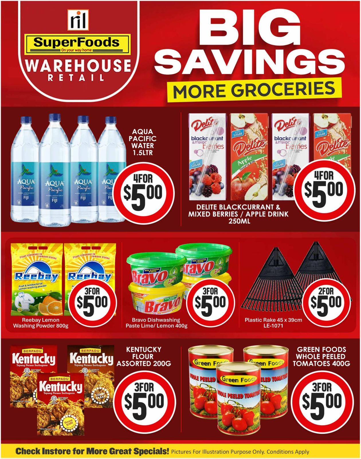 Big Savings - More Groceries - Page 1