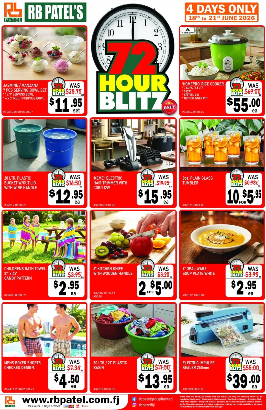 72 Hour Blitz – Variety Items - Page 1