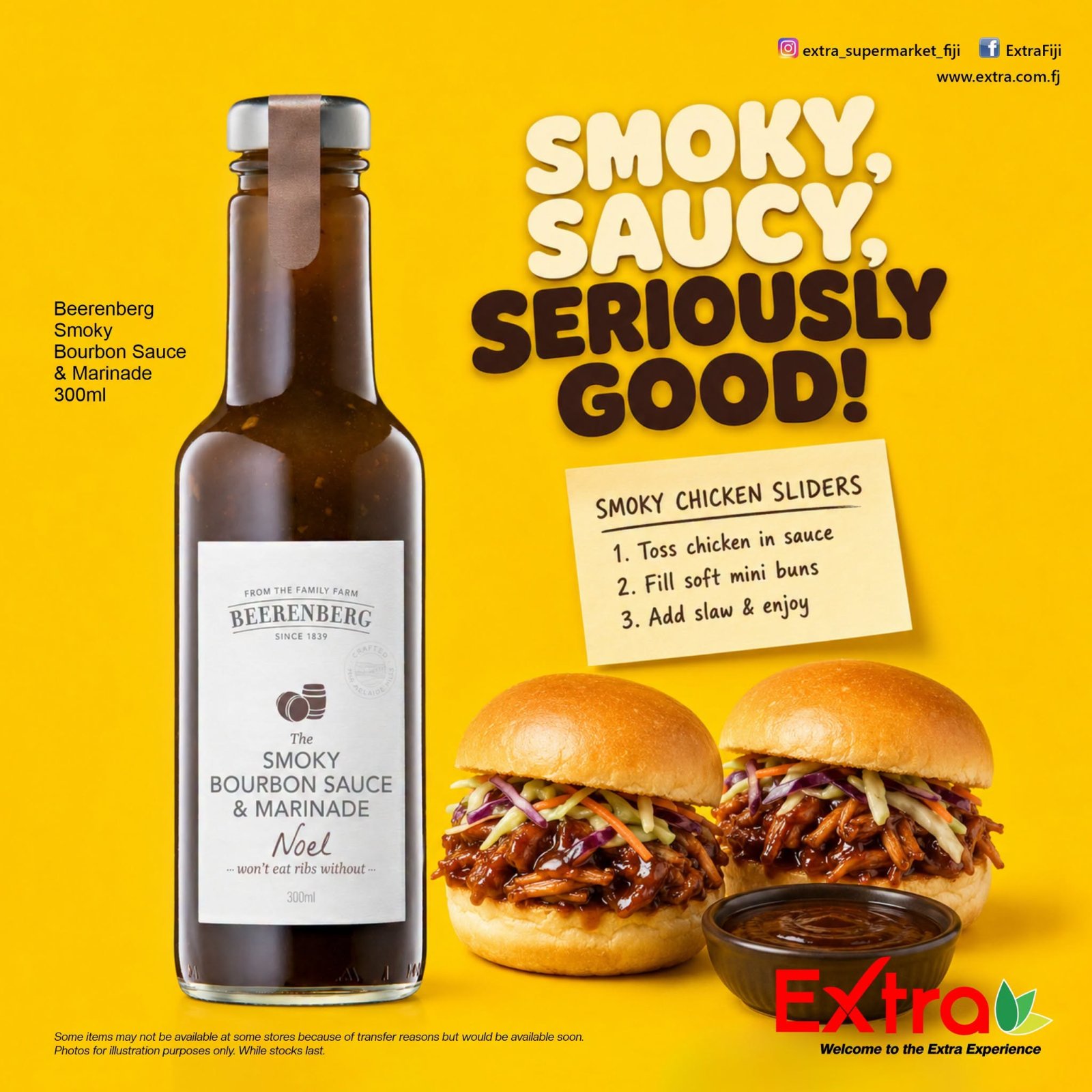 Beerenberg Smoky Bourbon Sauce & Marinade 300ml